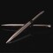 Ballpoint Pens Black Pens Medium Ball Point 1.0mm Smooth Writing Grip Metal Retractable Executive Business Office Fancy Nice Gift Pen for Men Women (Gun Black, 2 Pack 4 Refills)